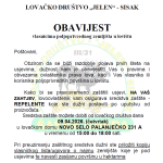 Obavijest vlasnicima poljoprivrednih zemljišta o podijeli Repelenata